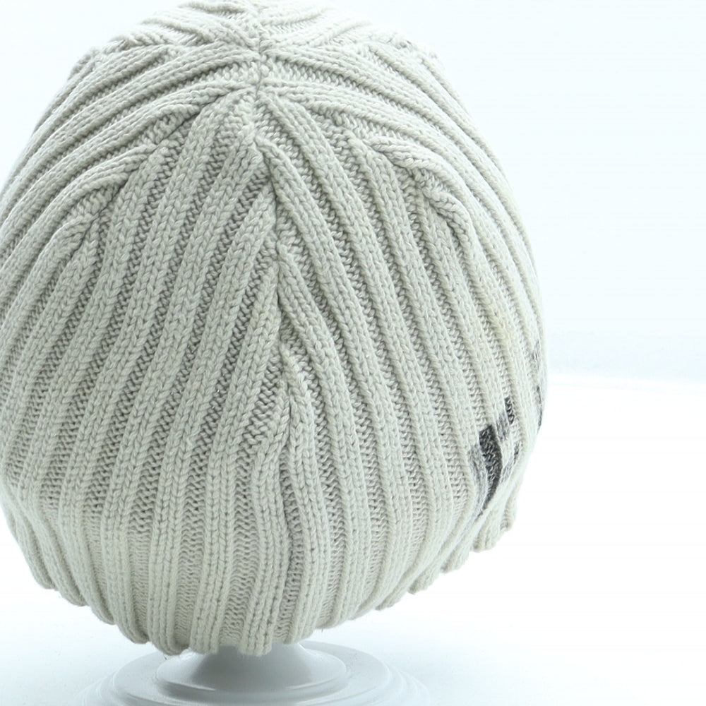 Firetrap Mens Beige Cotton Beanie One Size