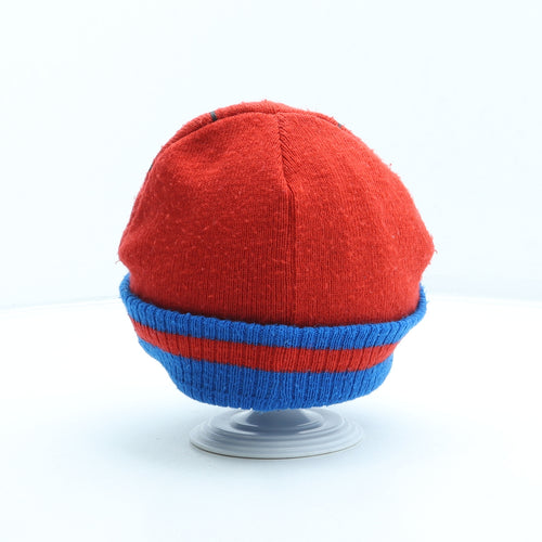 George Boys Red Acrylic Beanie One Size - Spiderman, Marvel