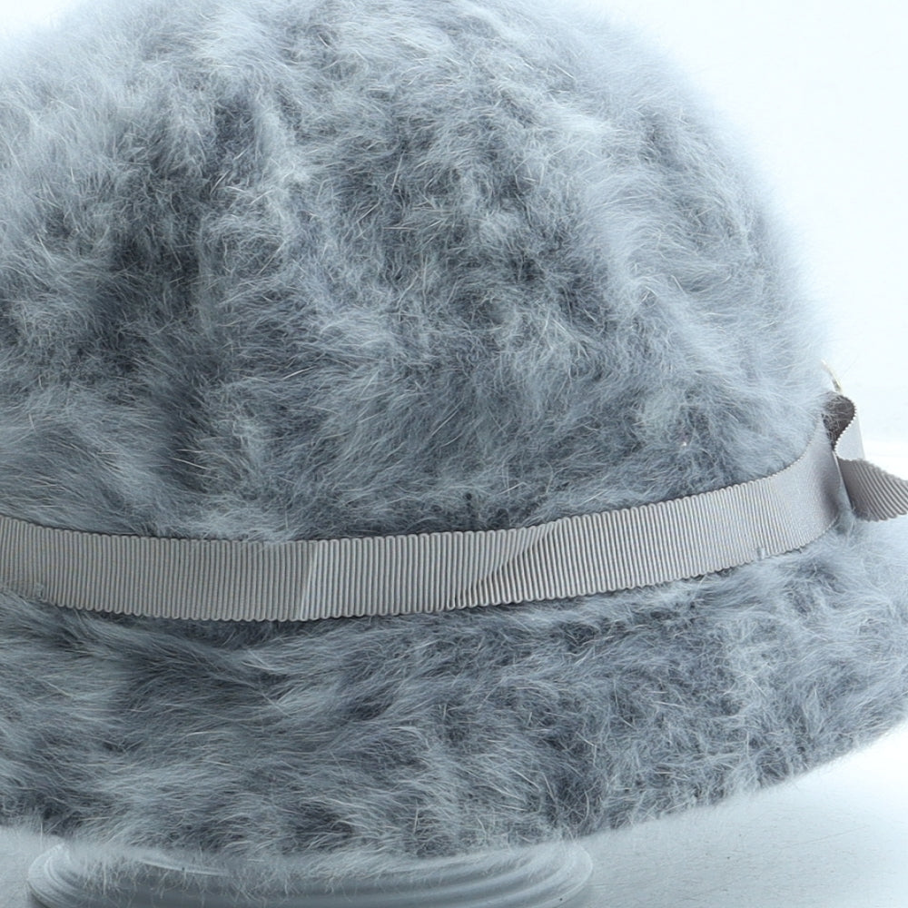 Kangol Womens Grey Angora Cloche One Size