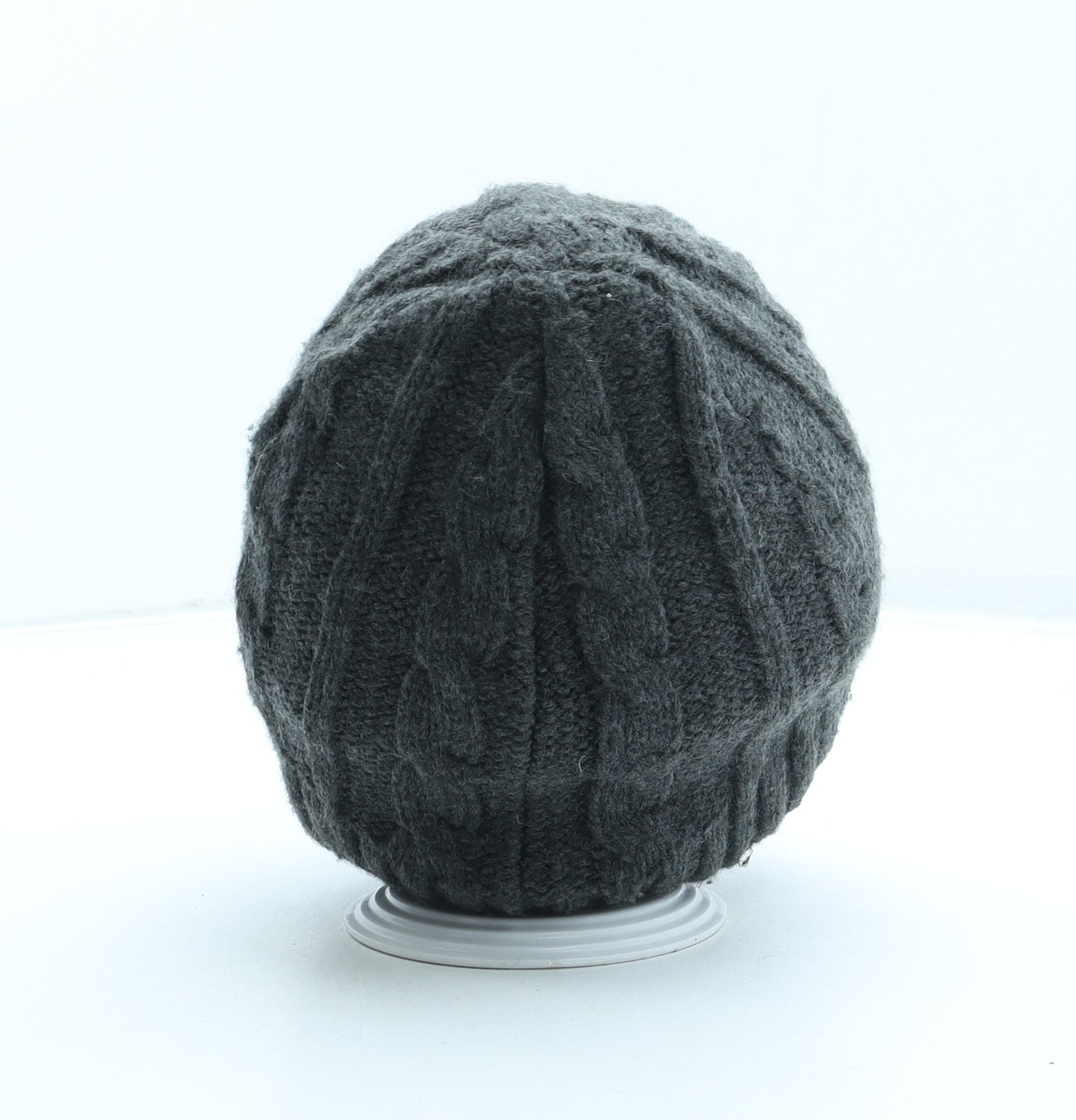 DECATHLON Mens Grey Acrylic Beanie One Size