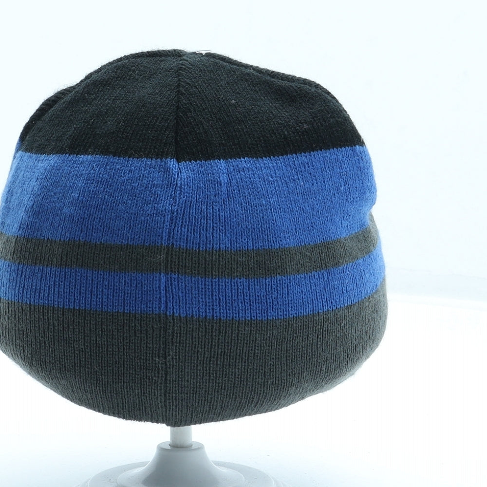 Mountain Warehouse Mens Multicoloured Striped Acrylic Beanie One Size