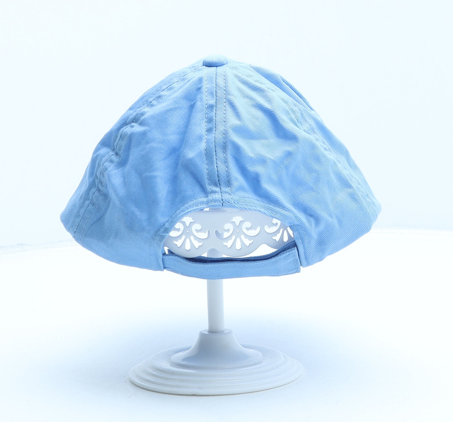 Beechfield Girls Blue Cotton Baseball Cap One Size