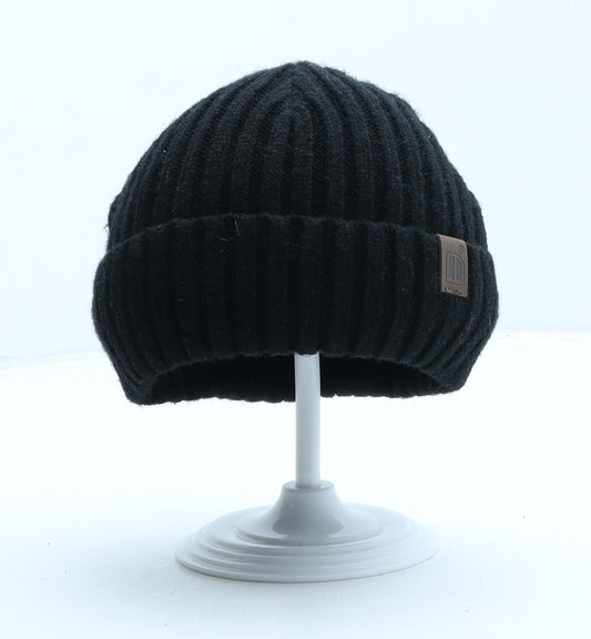 NEXT Boys Black Viscose Beanie One Size