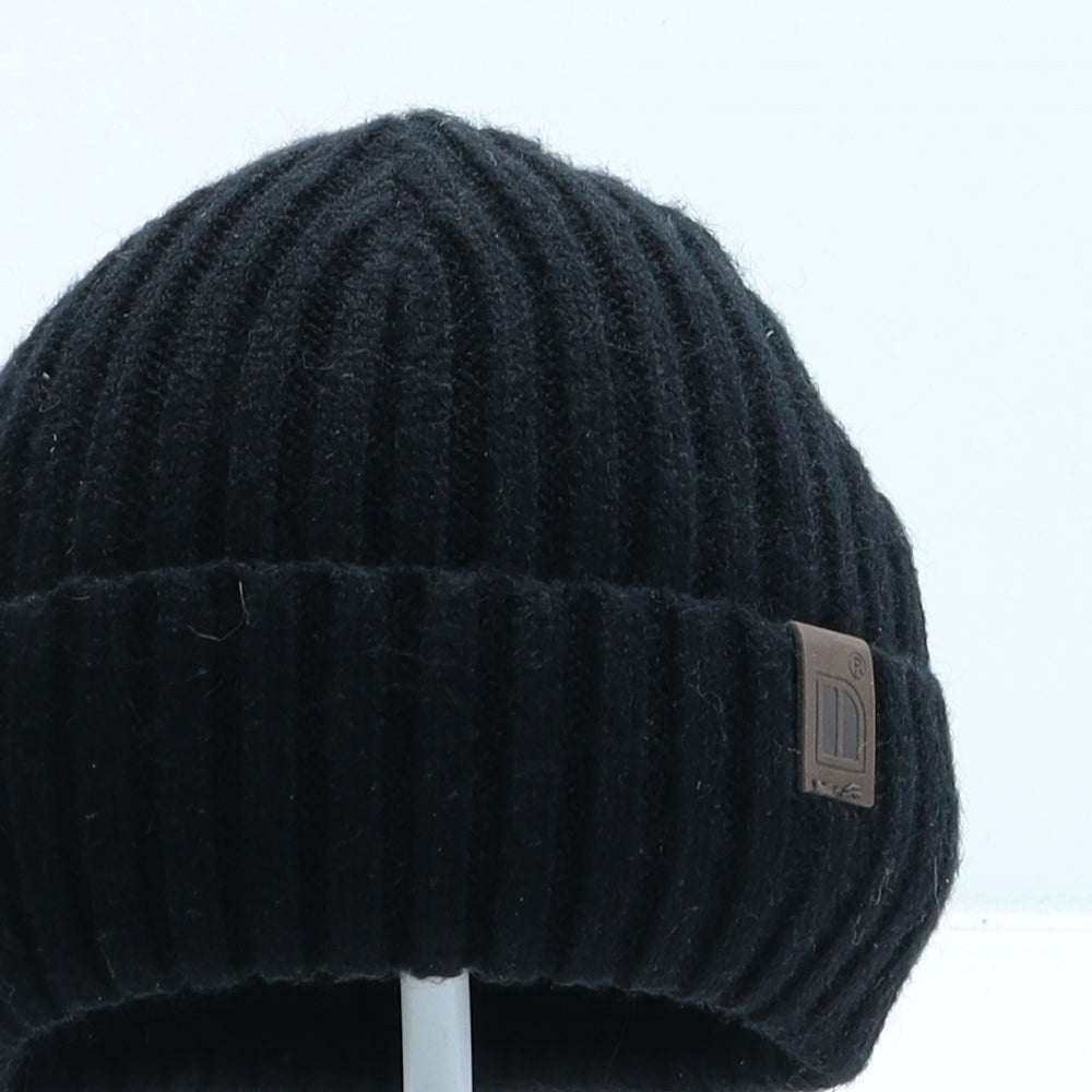 NEXT Boys Black Viscose Beanie One Size