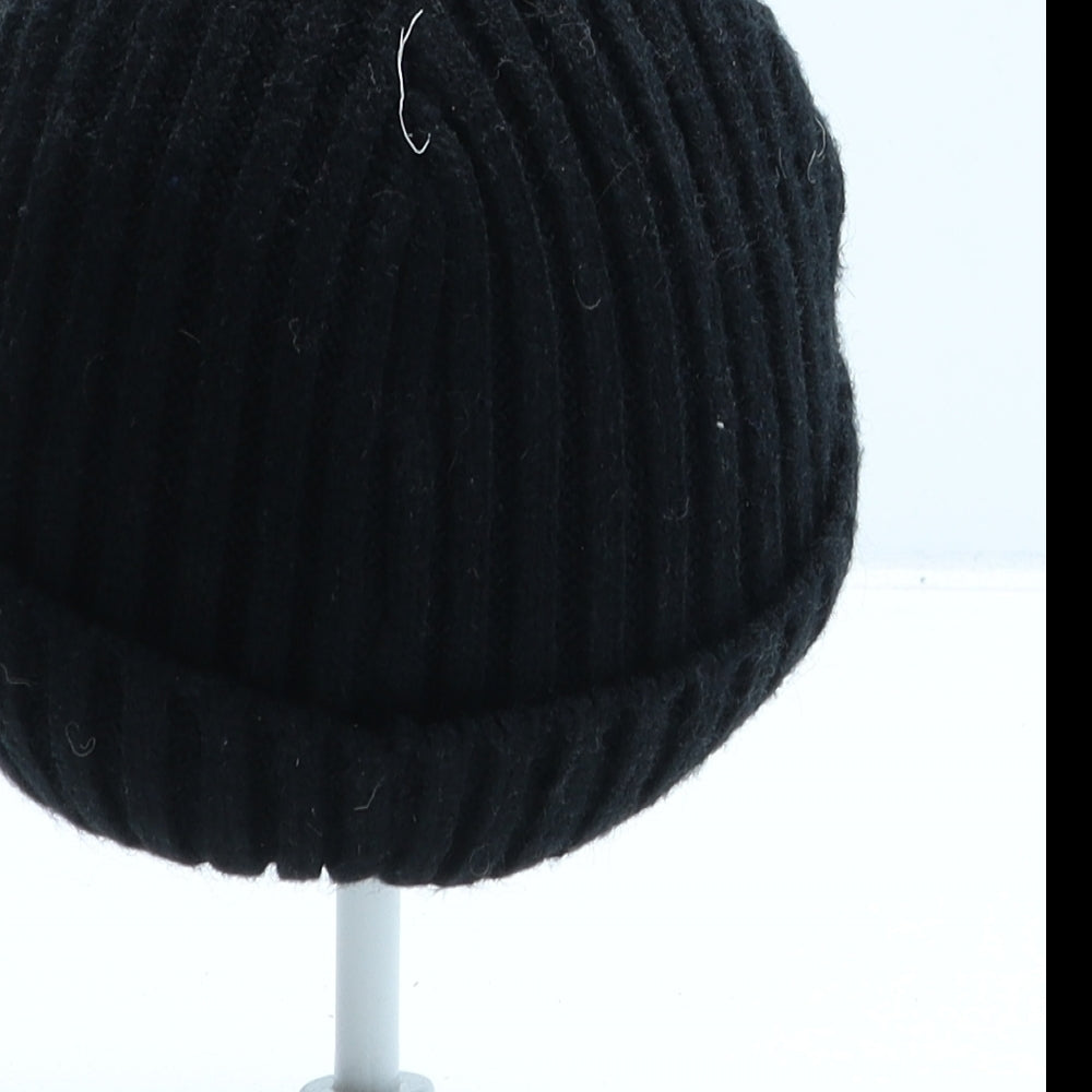 NEXT Boys Black Viscose Beanie One Size