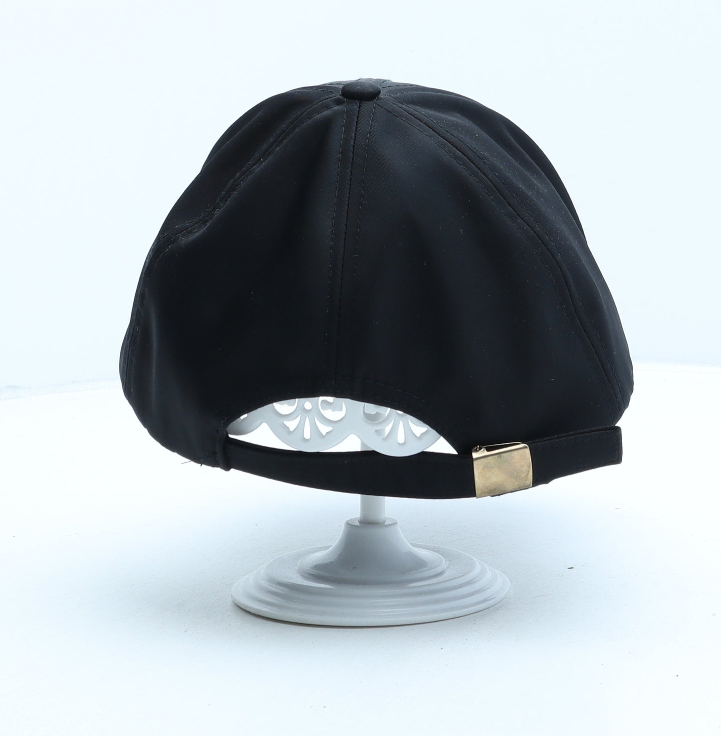 River Island Womens Black Nylon Baseball Cap One Size