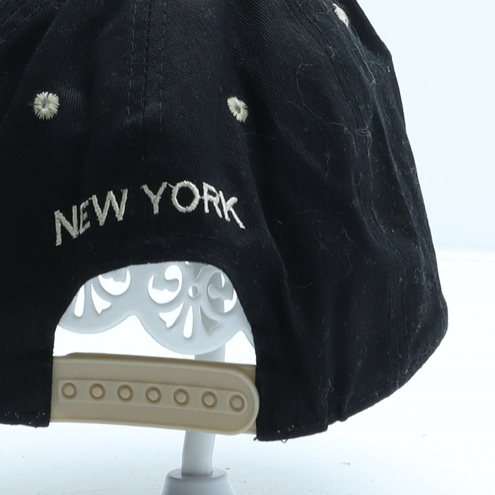 Raw Blue Mens Black Animal Print Polyester Snapback Size L - Snake Print New York