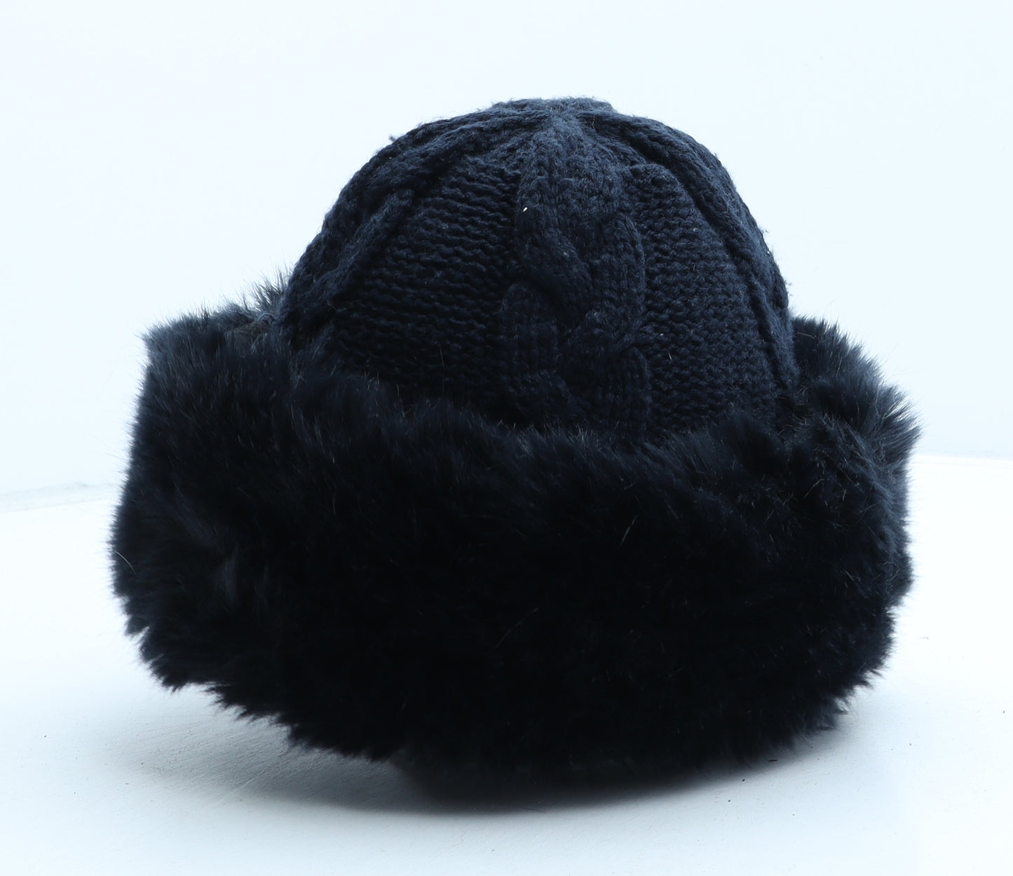 Preworn Womens Blue Polyester Cloche One Size