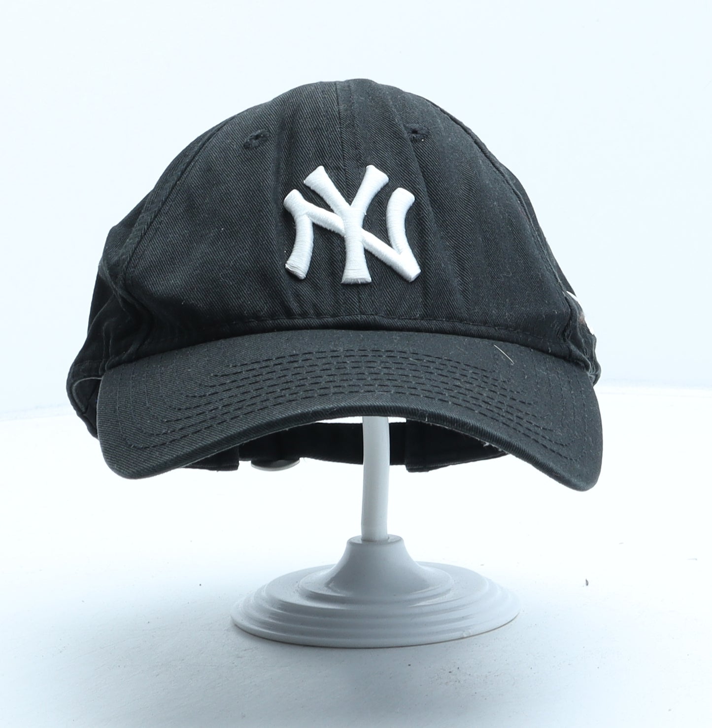 New Era Mens Black Cotton Baseball Cap One Size - New York Yankees