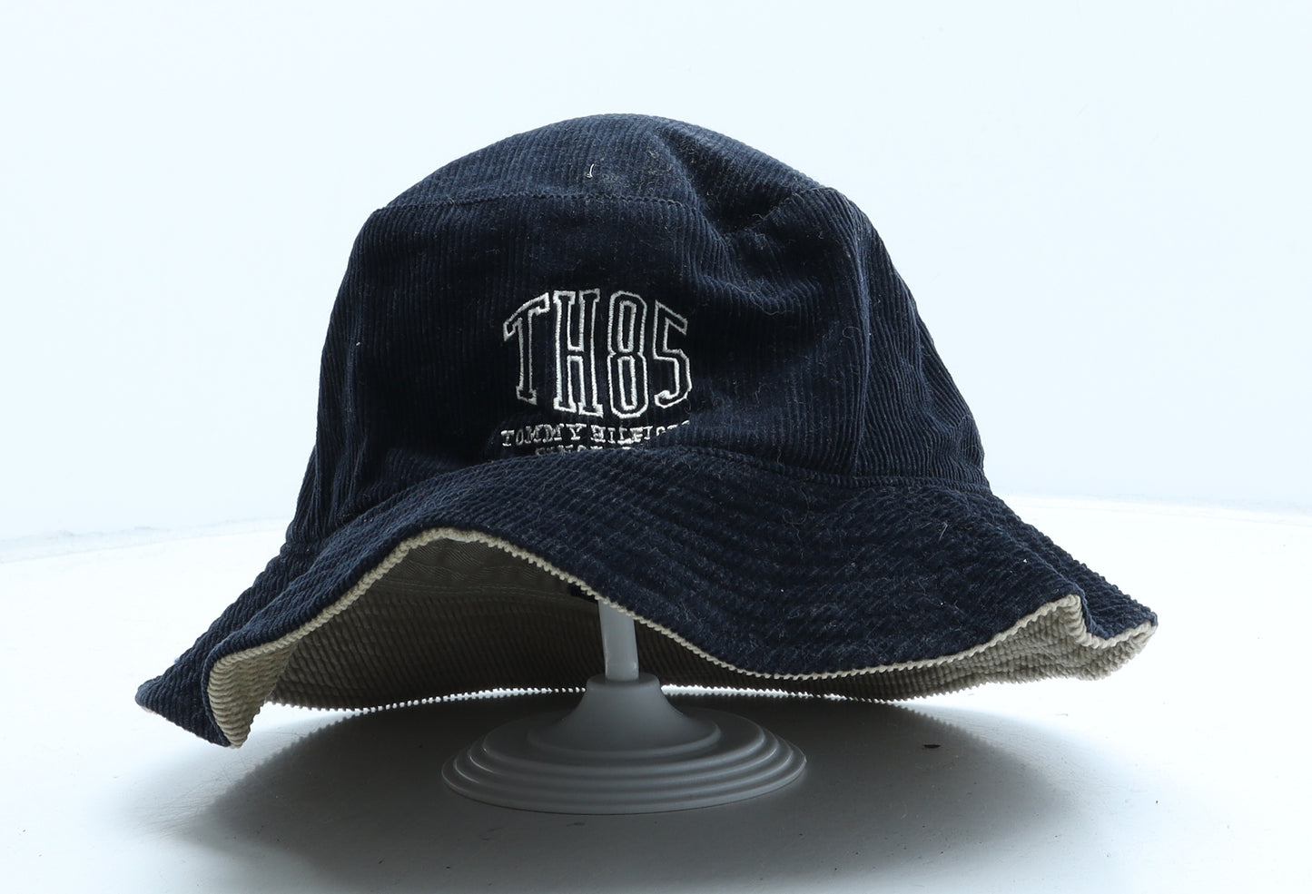 Tommy Hilfiger Mens Blue Cotton Bucket Hat Size L