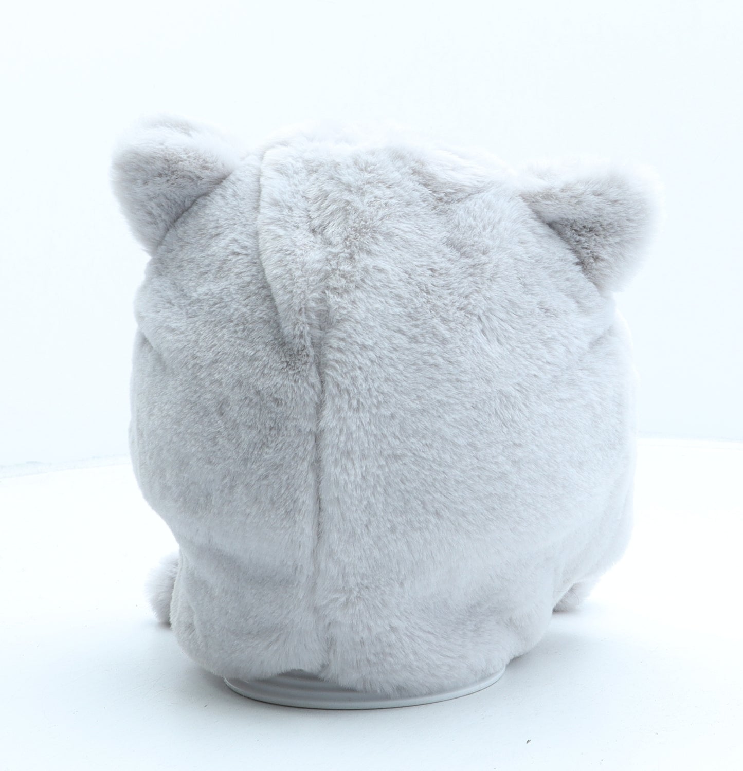 Angels Girls Grey Polyester Bonnet One Size - Cat