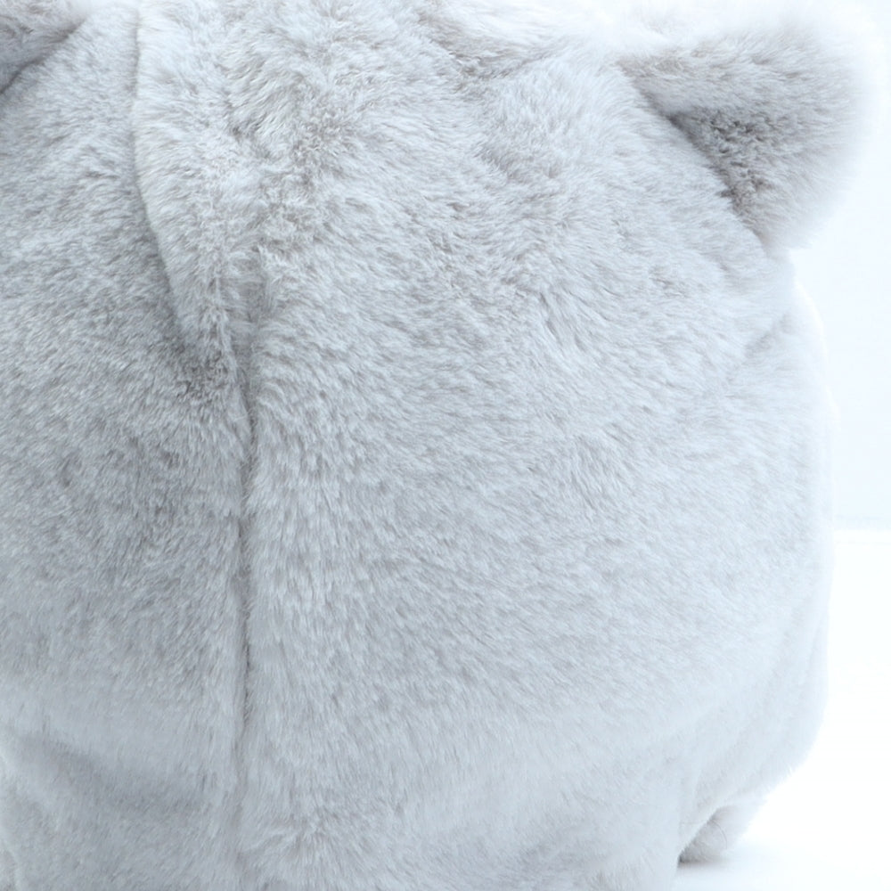 Angels Girls Grey Polyester Bonnet One Size - Cat