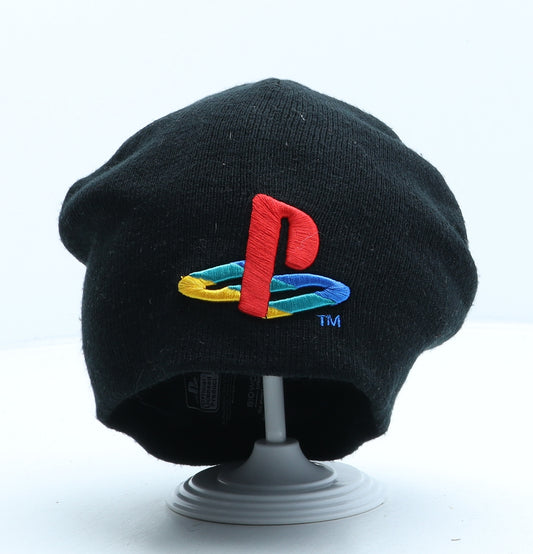 NEXT Boys Black Acrylic Beanie One Size - Playstation