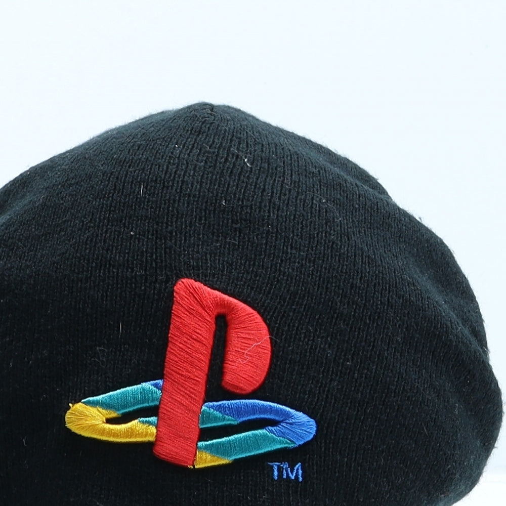 NEXT Boys Black Acrylic Beanie One Size - Playstation