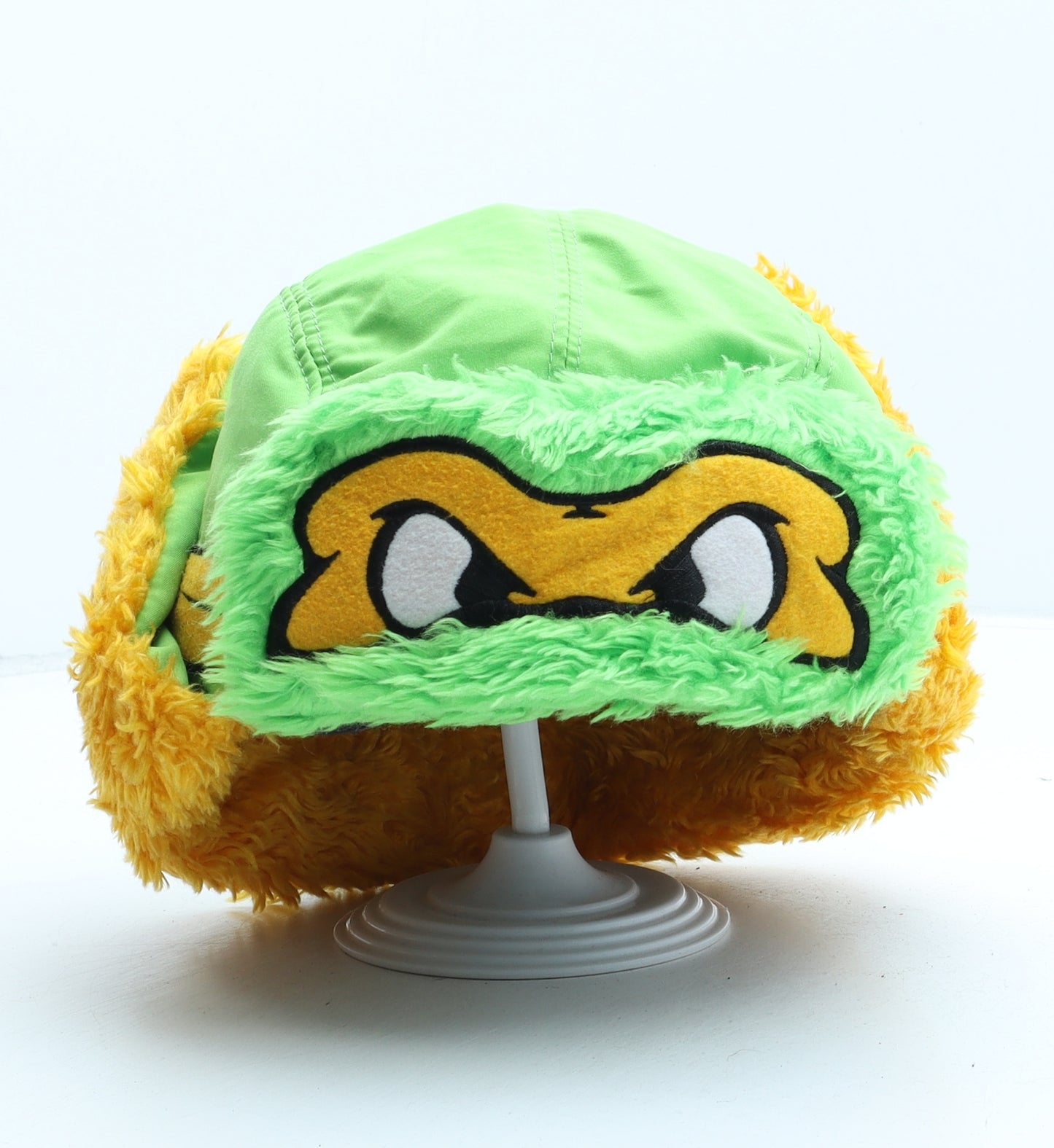 Nickelodeon Boys Green Polyester Trapper Hat One Size - Teenage Mutant Ninja Turtles