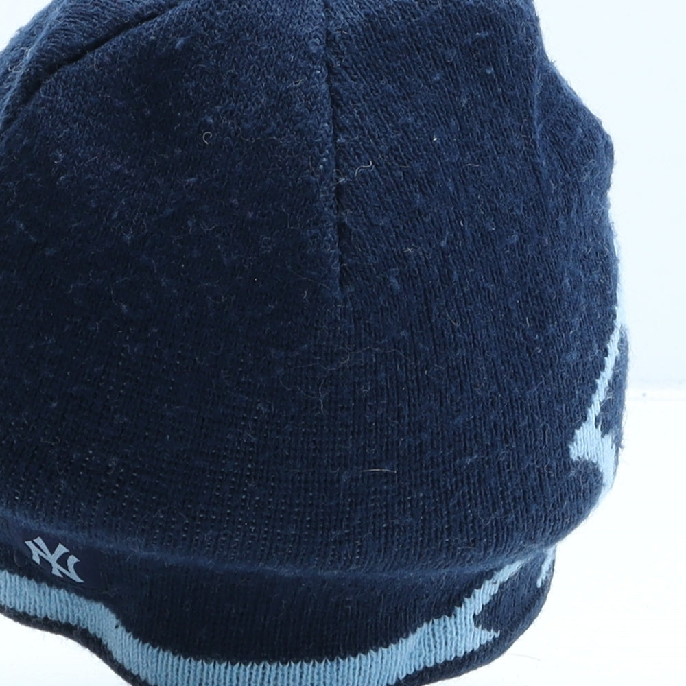 George Boys Blue Acrylic Beanie One Size - New York Yankees