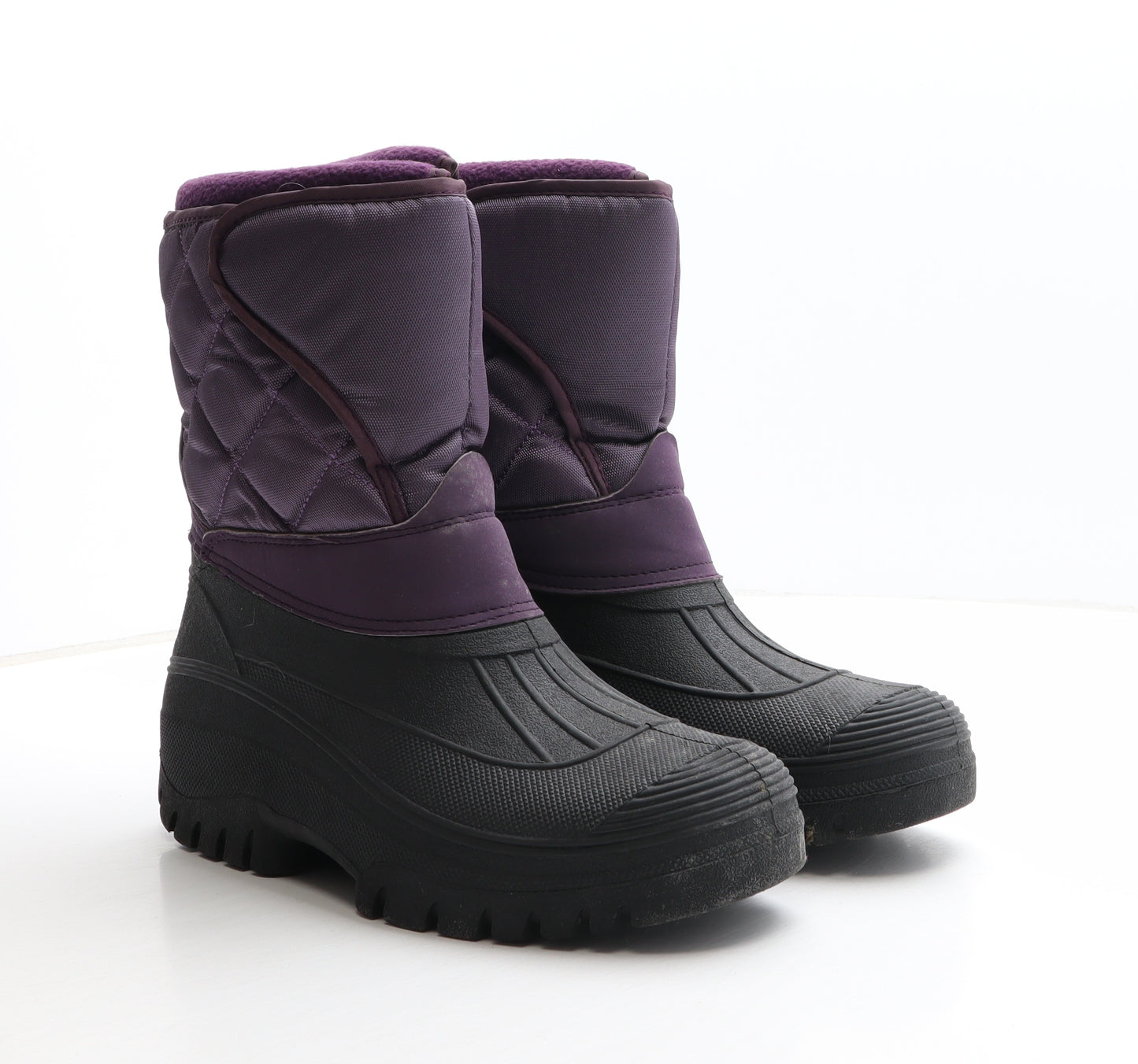 Groundwork Womens Purple Synthetic Snow Boot Boot UK 6 39