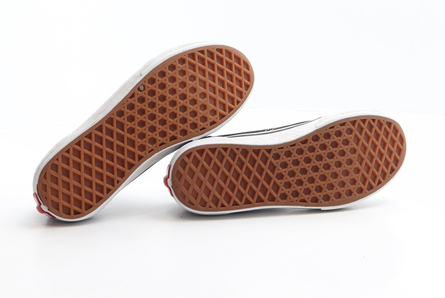 VANS Girls Black Fabric Trainer UK 2.5 34