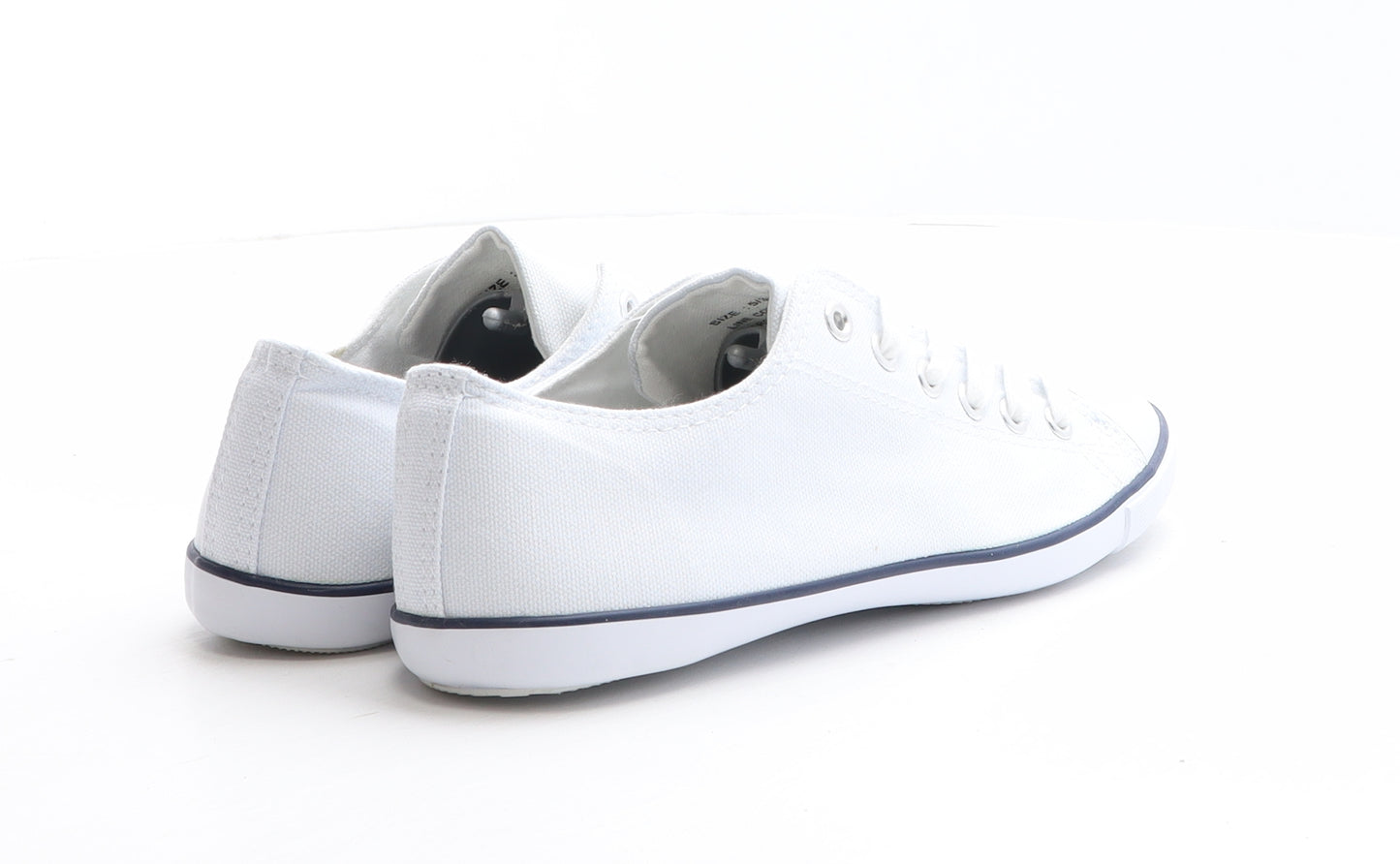 Fiore Womens White Fabric Trainer UK 5 38