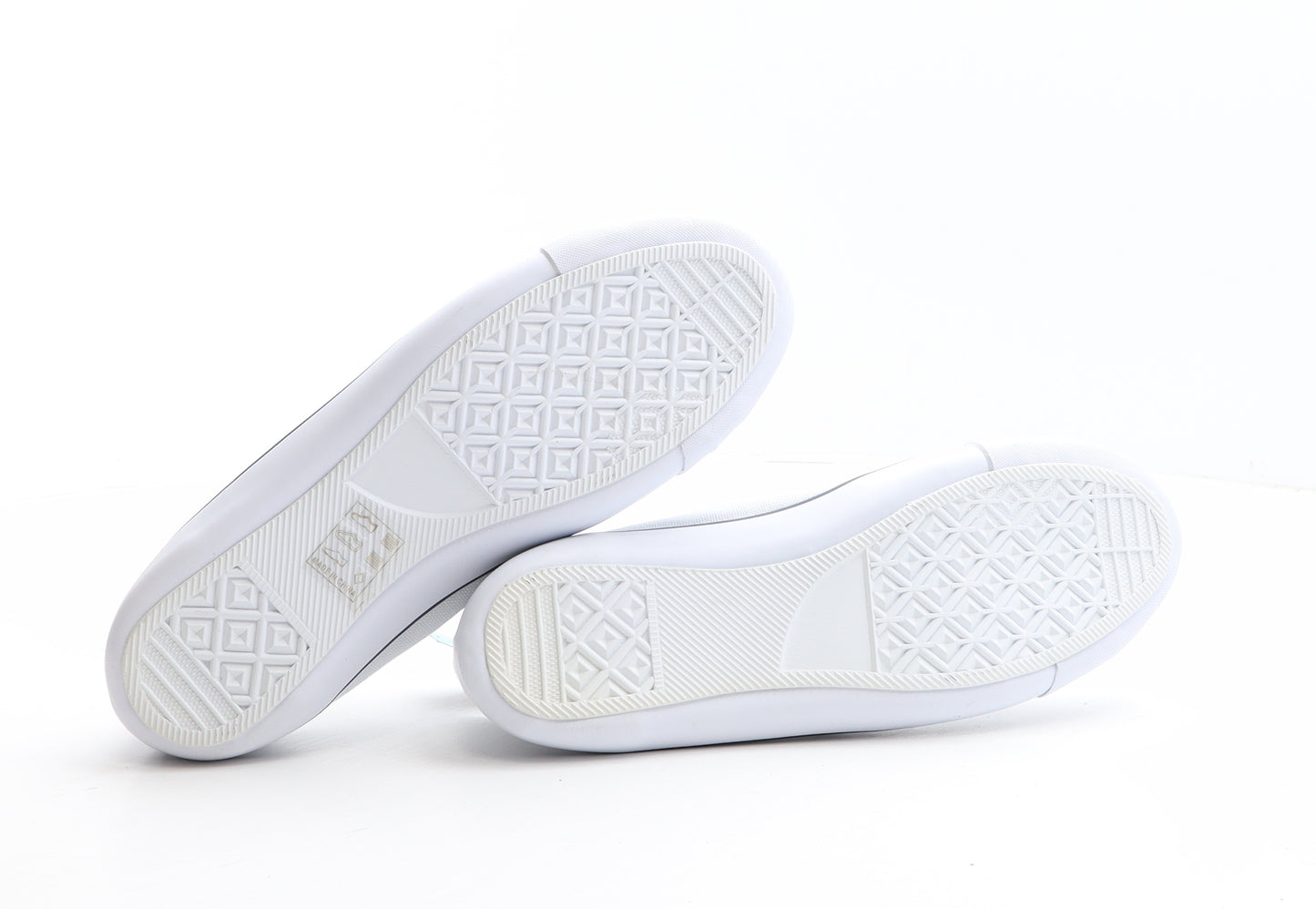 Fiore Womens White Fabric Trainer UK 5 38