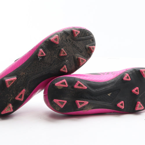 Sondico Girls Pink Geometric Synthetic Trainer UK 1 33