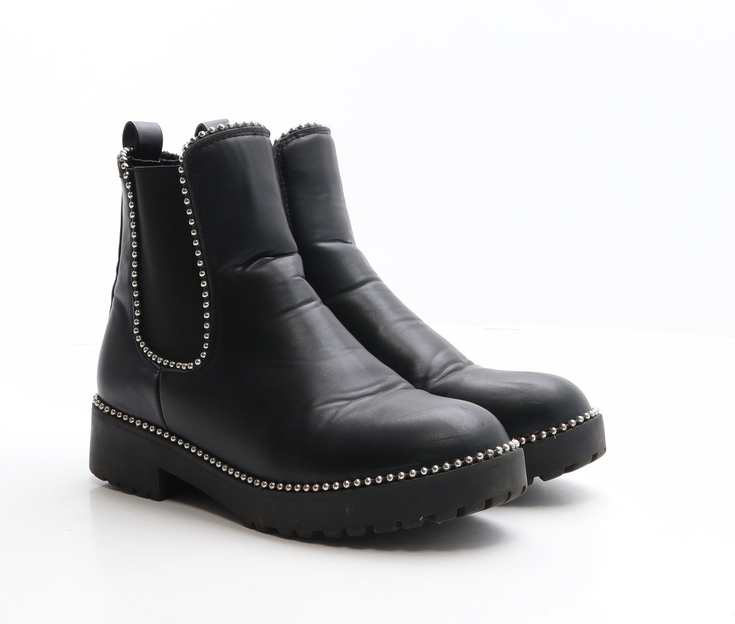 No Doubt Womens Black Synthetic Chelsea Boot UK 7 40