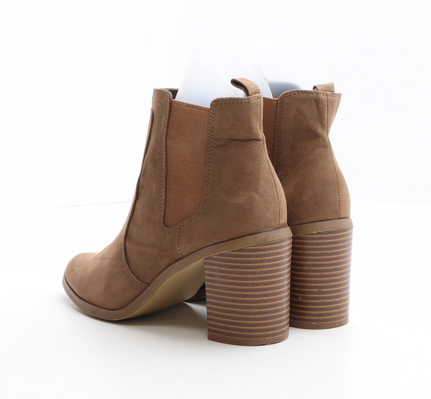 Papaya Womens Brown Polyester Chelsea Boot UK 3 36