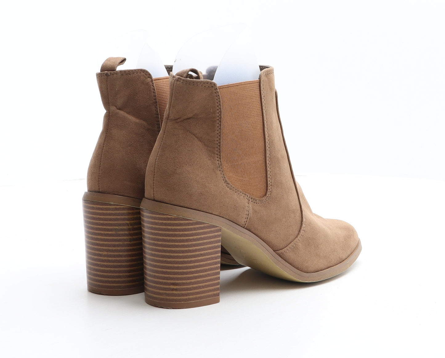 Papaya Womens Brown Polyester Chelsea Boot UK 3 36