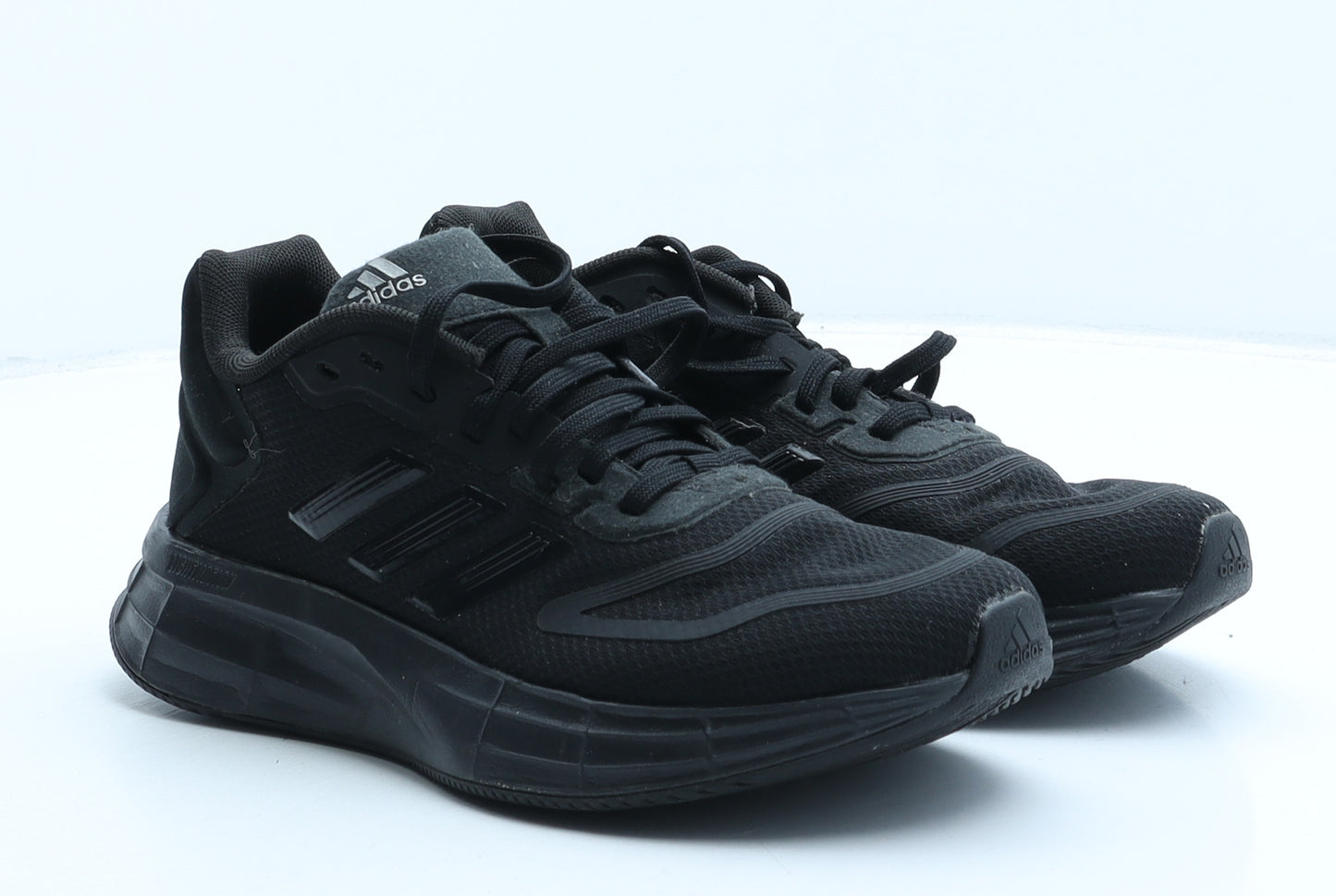 adidas Boys Black Synthetic Trainer UK 4