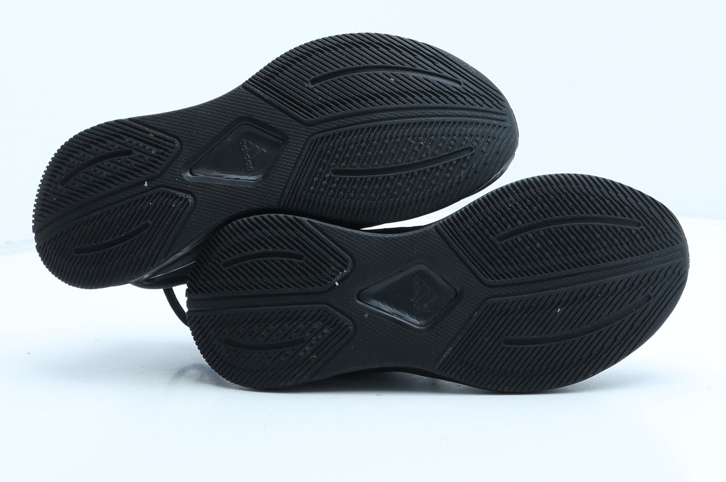 adidas Boys Black Synthetic Trainer UK 4