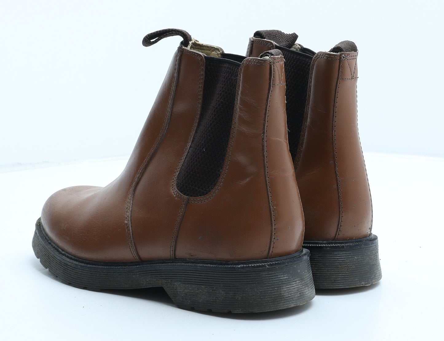 Grafters Womens Brown Synthetic Chelsea Boot UK 5