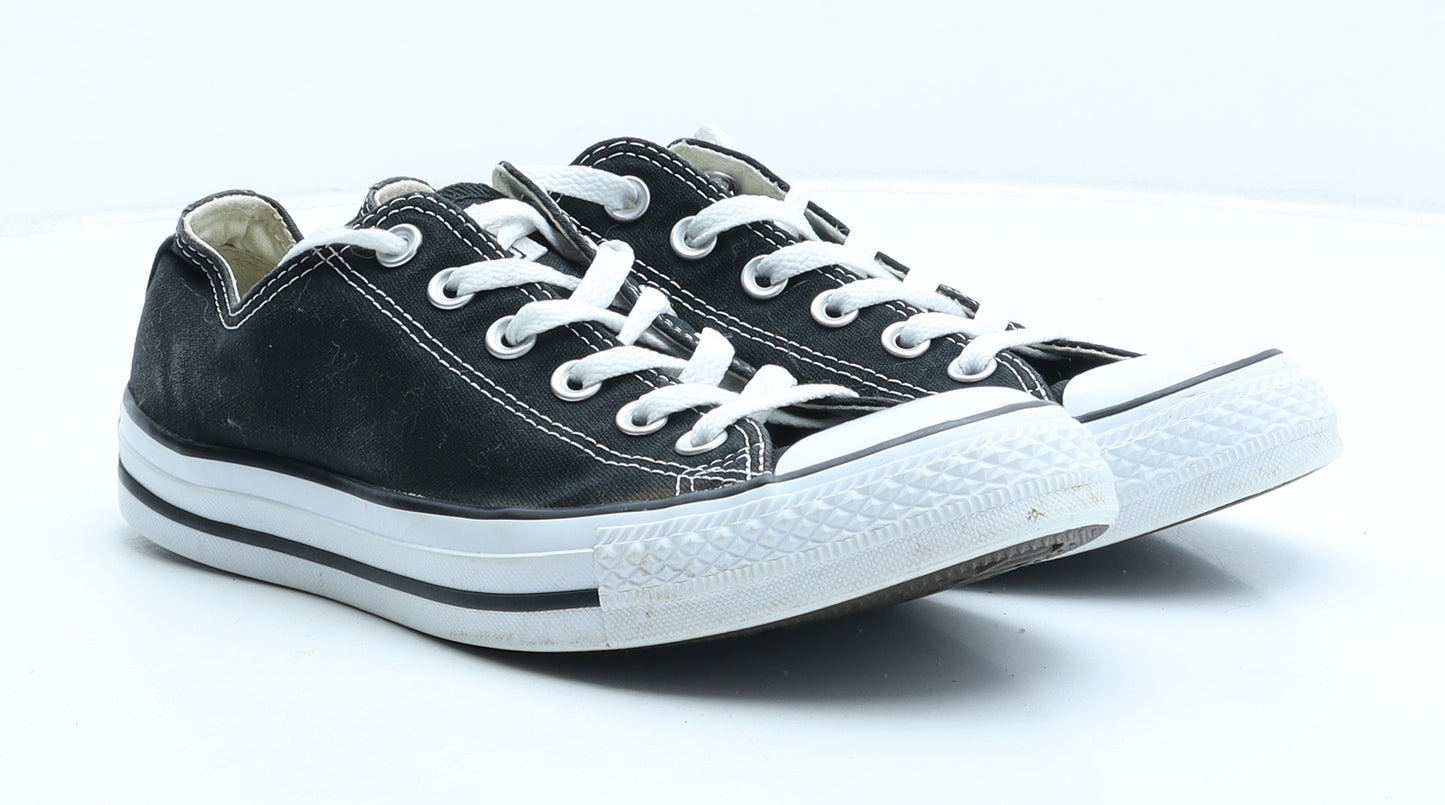 Converse Womens Black Synthetic Trainer UK 7