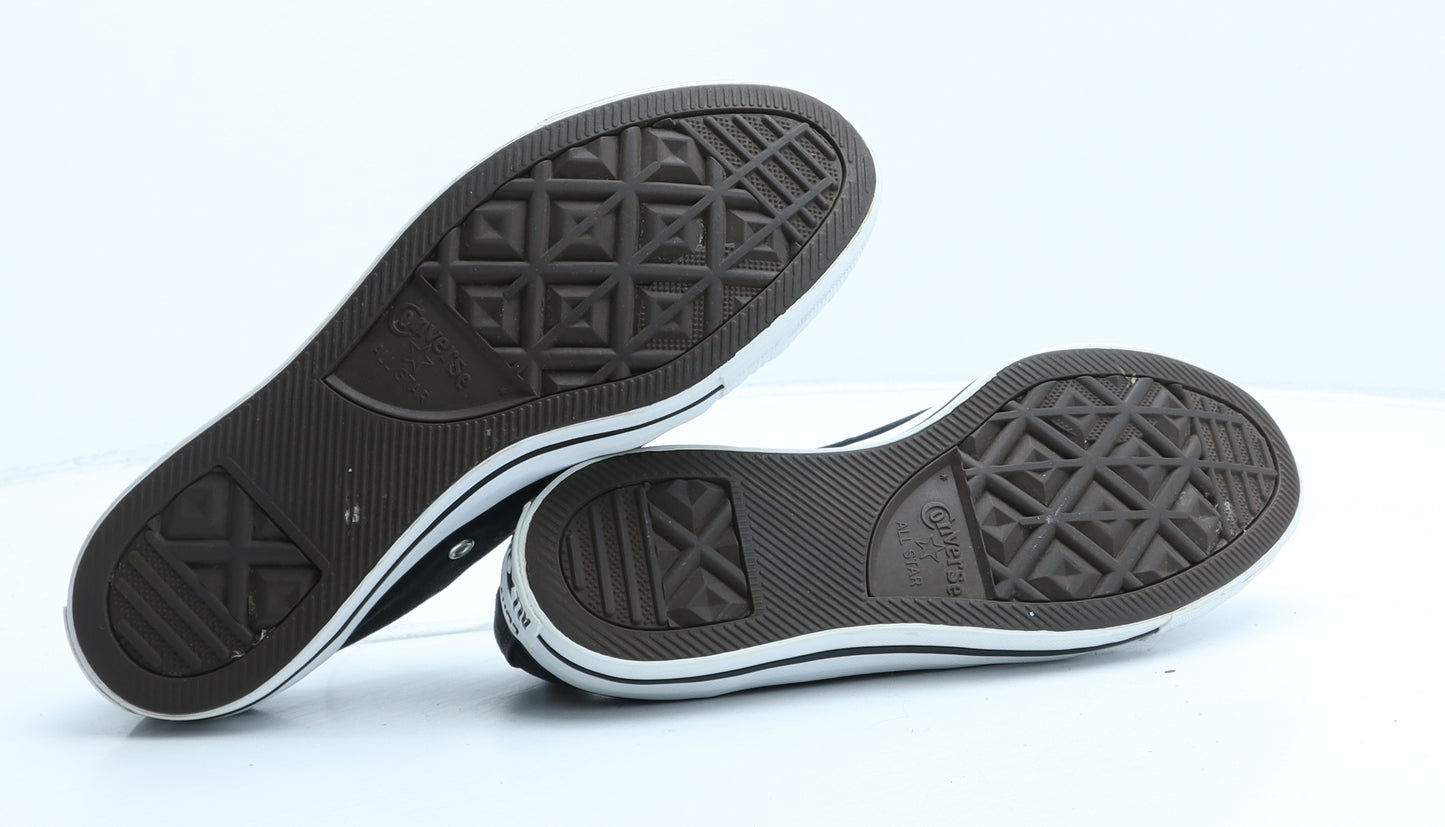 Converse Womens Black Synthetic Trainer UK 7
