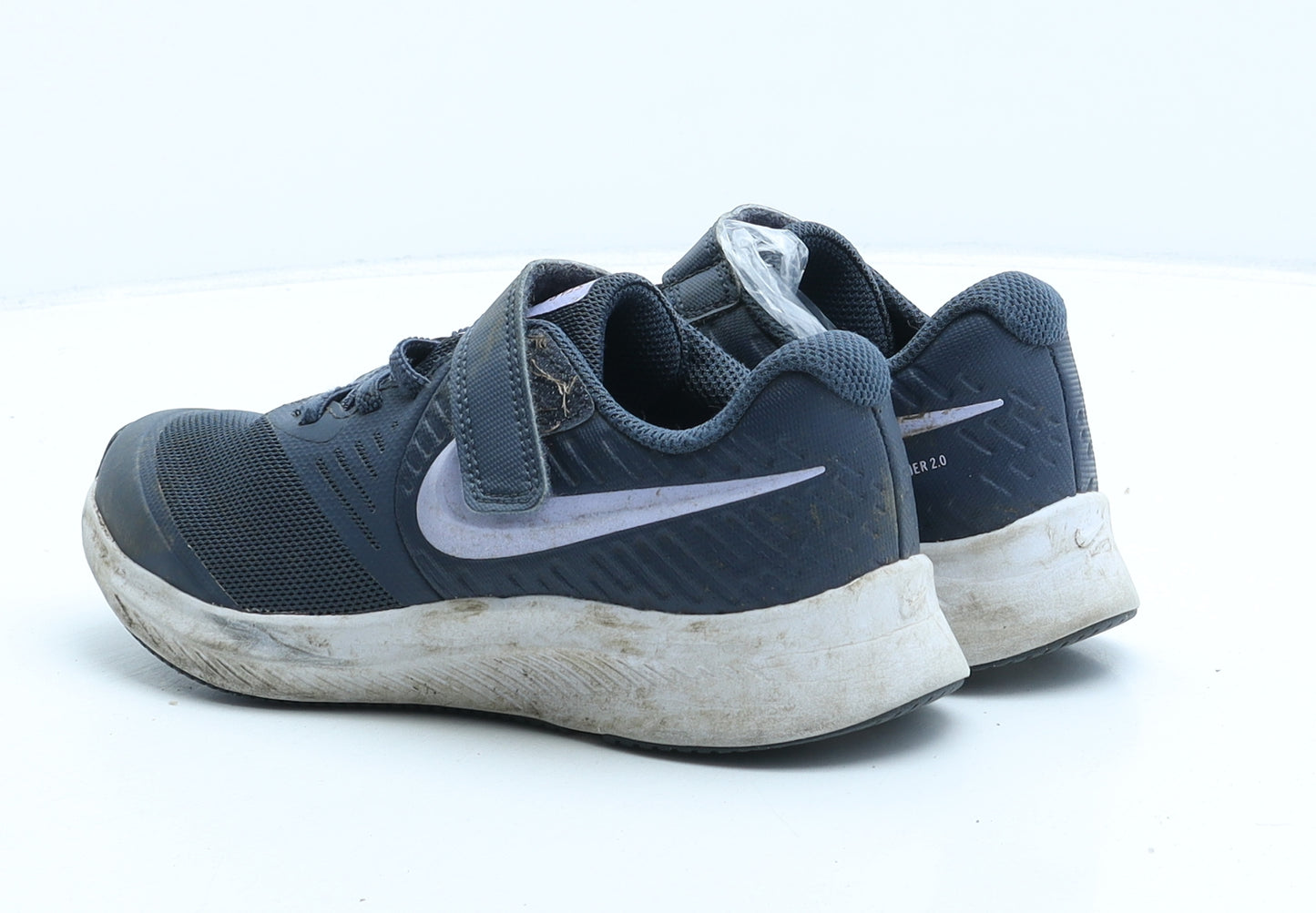 Nike Girls Blue Synthetic Trainer UK 13.5