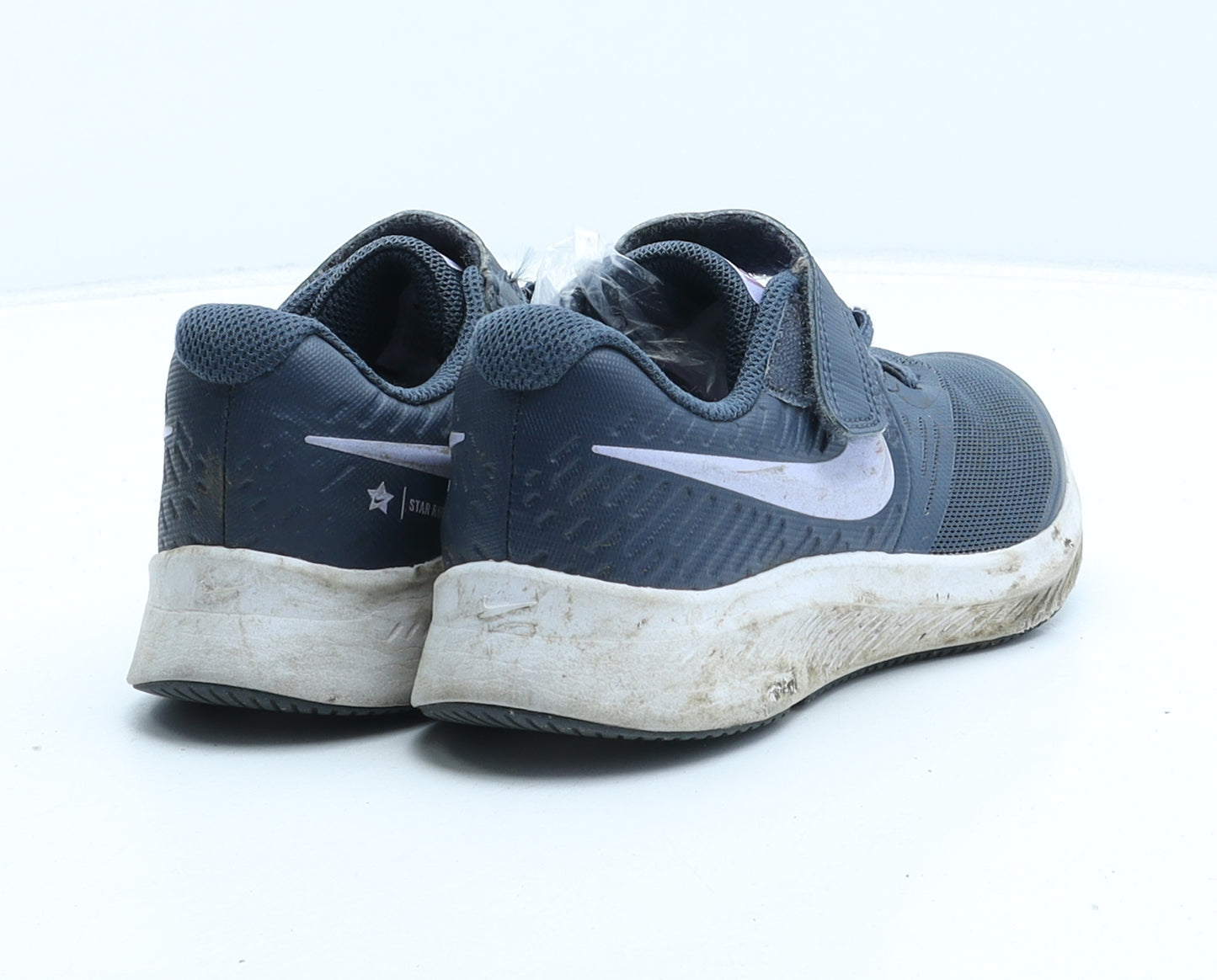 Nike Girls Blue Synthetic Trainer UK 13.5