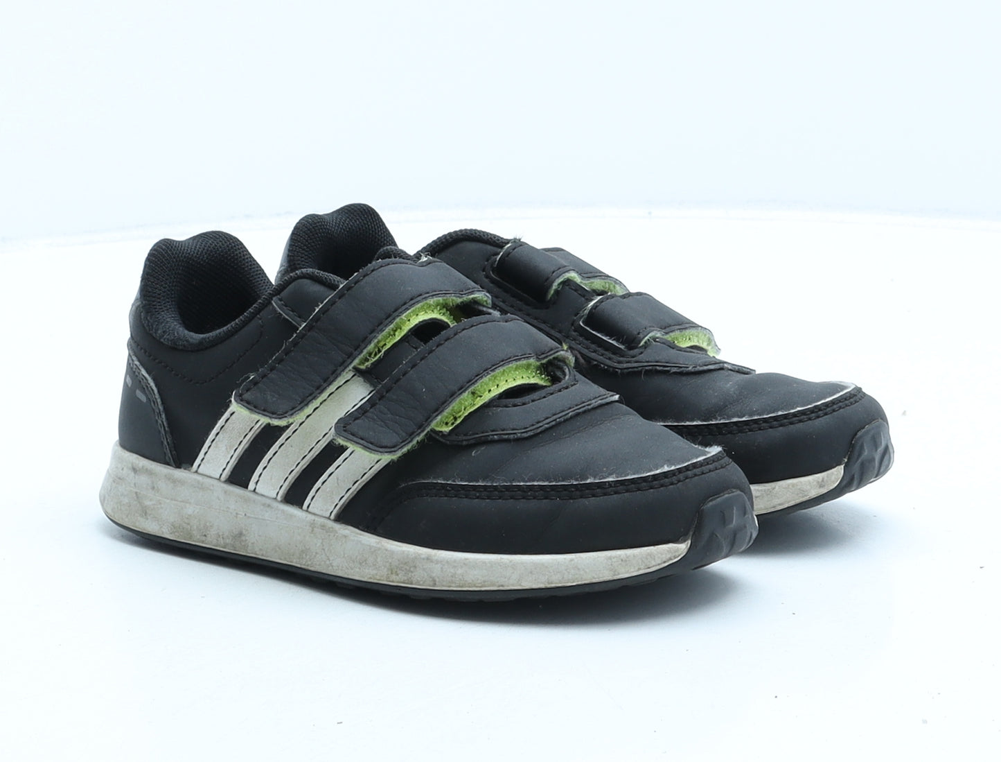 adidas Boys Black Synthetic Trainer UK 11