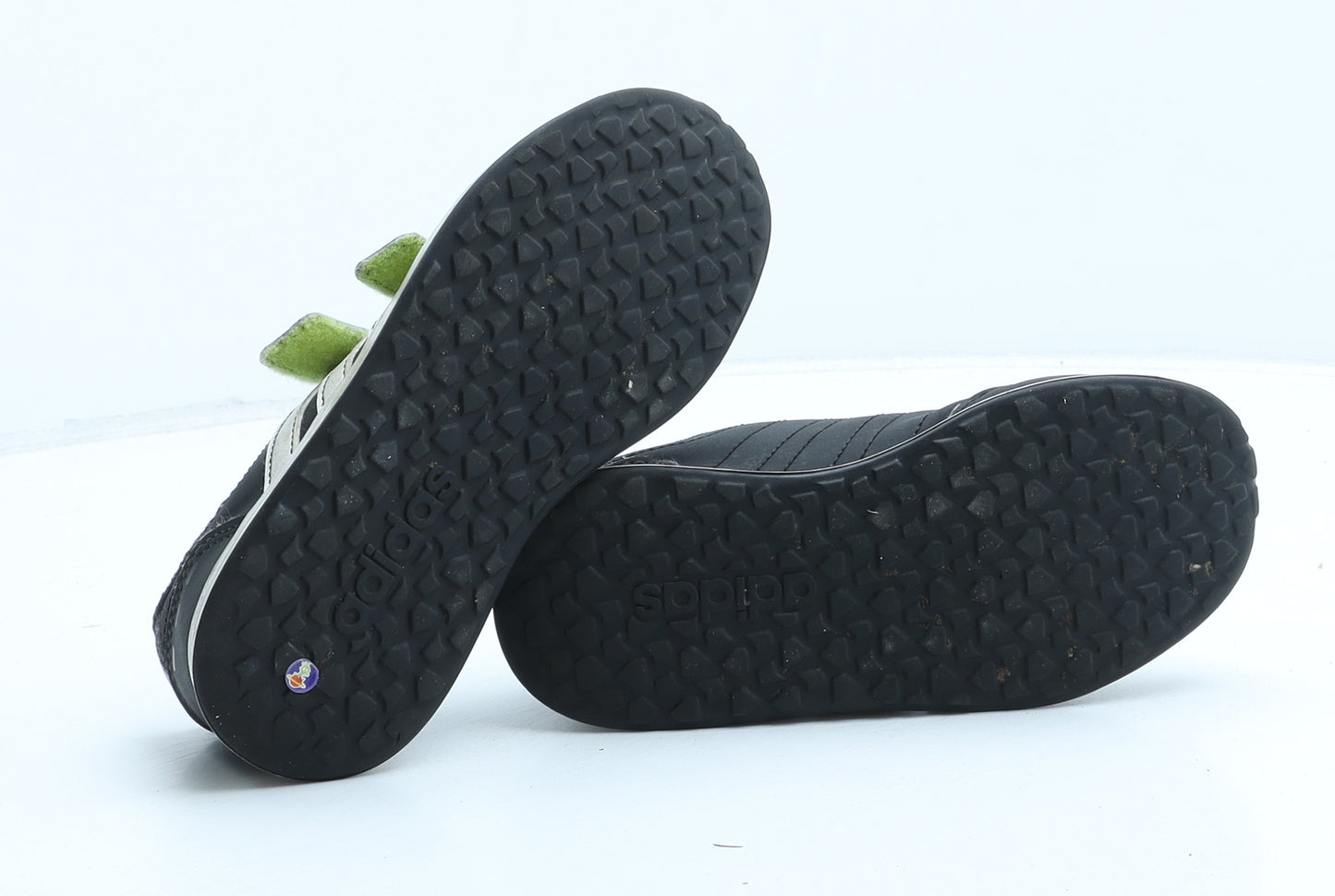 adidas Boys Black Synthetic Trainer UK 11