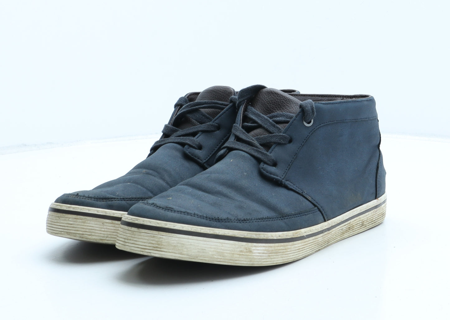 Burton Mens Blue Synthetic Chukka Boot UK 7