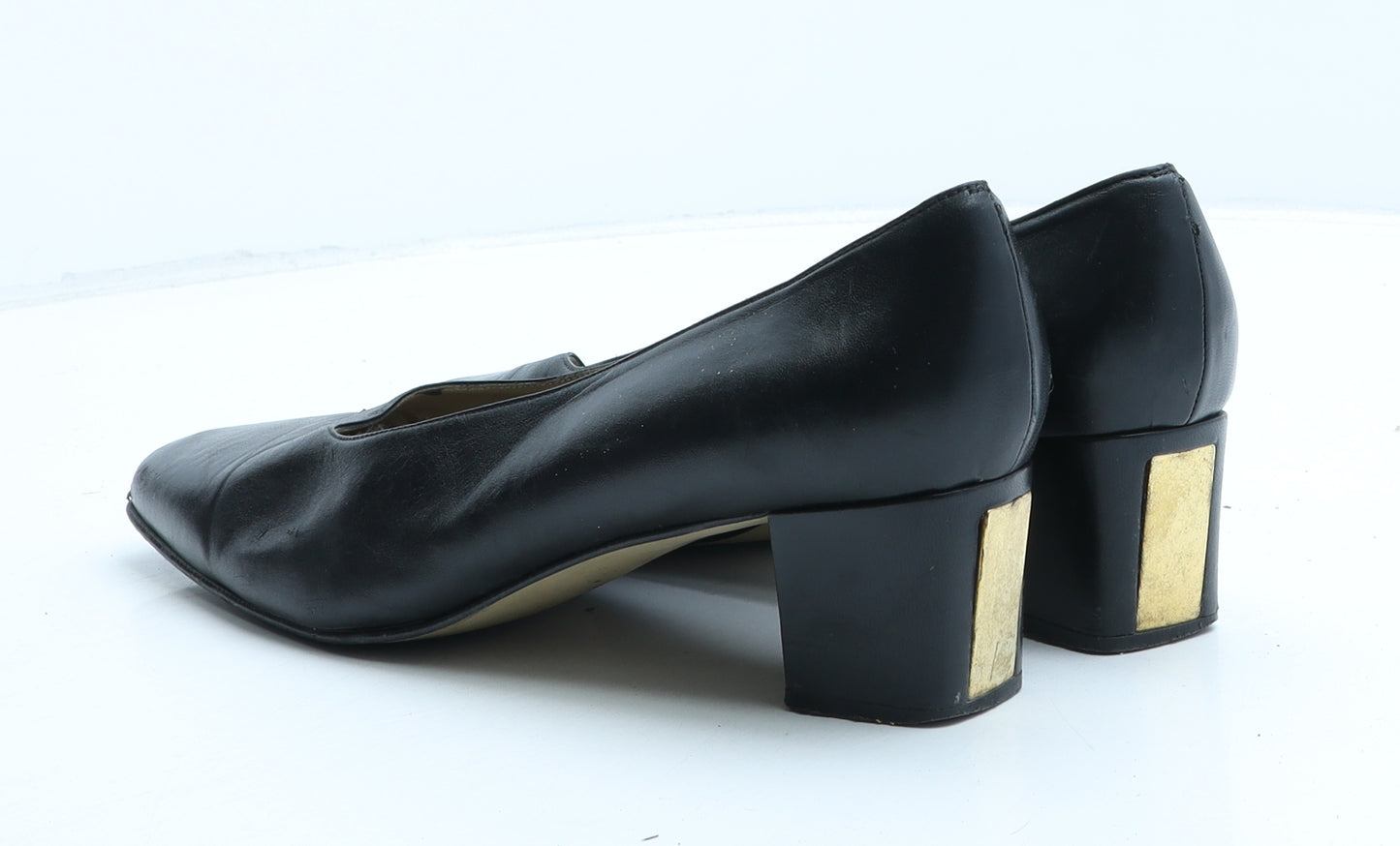 Roland Cartier Womens Black Synthetic Court Heel UK 8 41