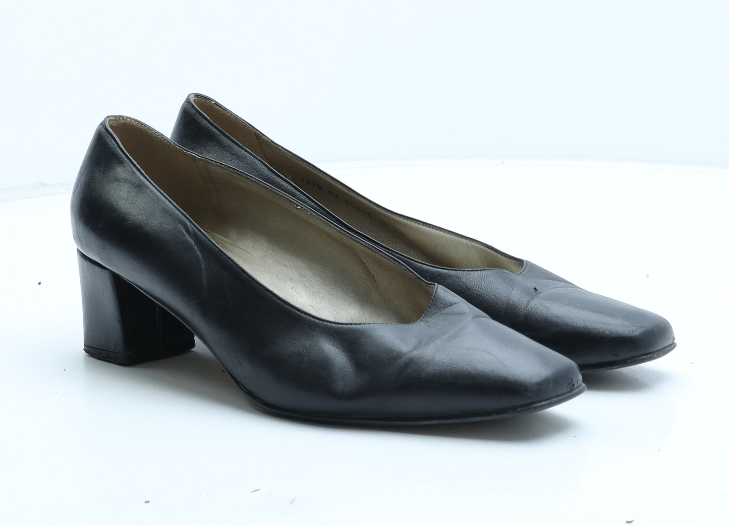 Roland Cartier Womens Black Synthetic Court Heel UK 8 41
