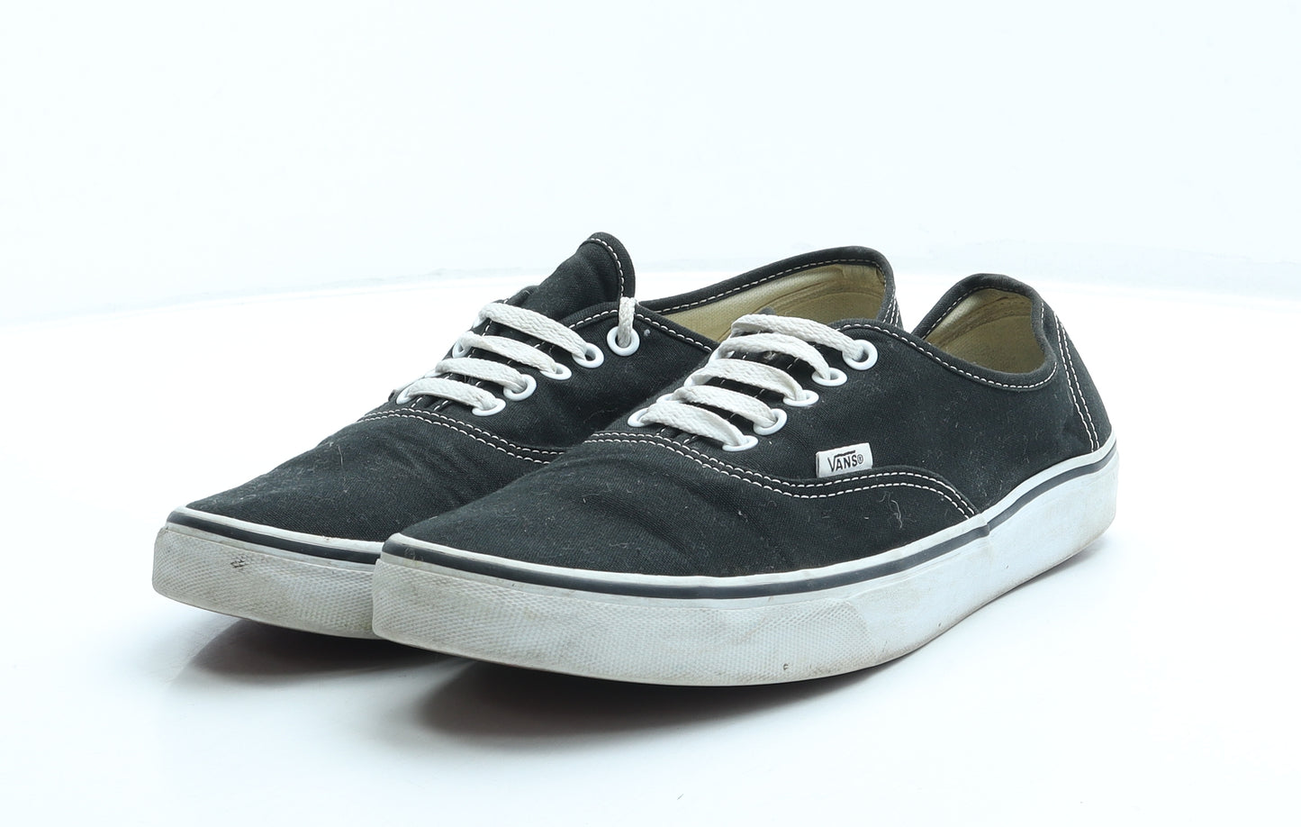 VANS Mens Black Synthetic Trainer UK 11