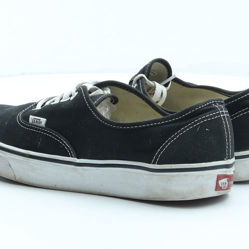 VANS Mens Black Synthetic Trainer UK 11