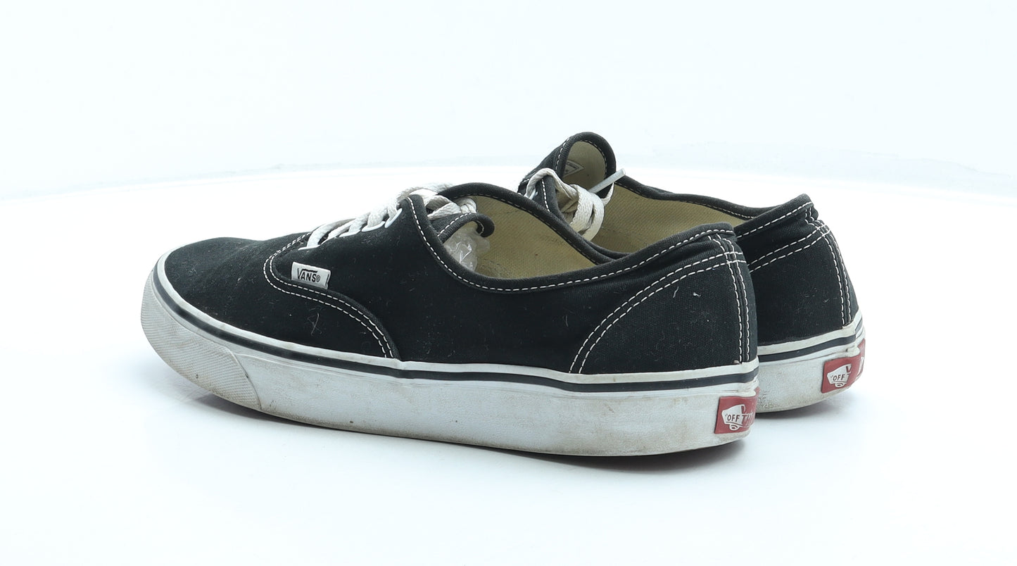 VANS Mens Black Synthetic Trainer UK 11