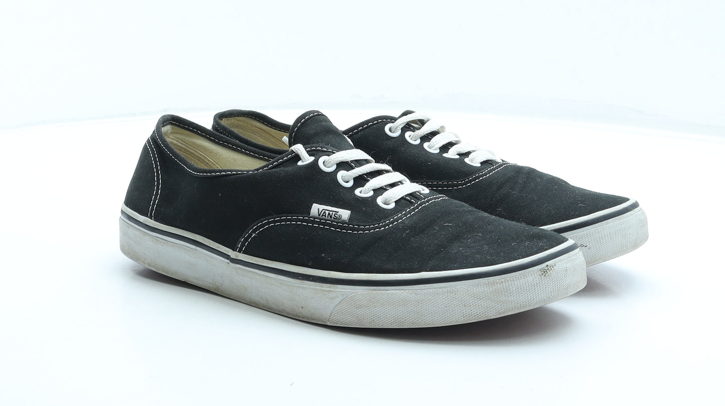VANS Mens Black Synthetic Trainer UK 11