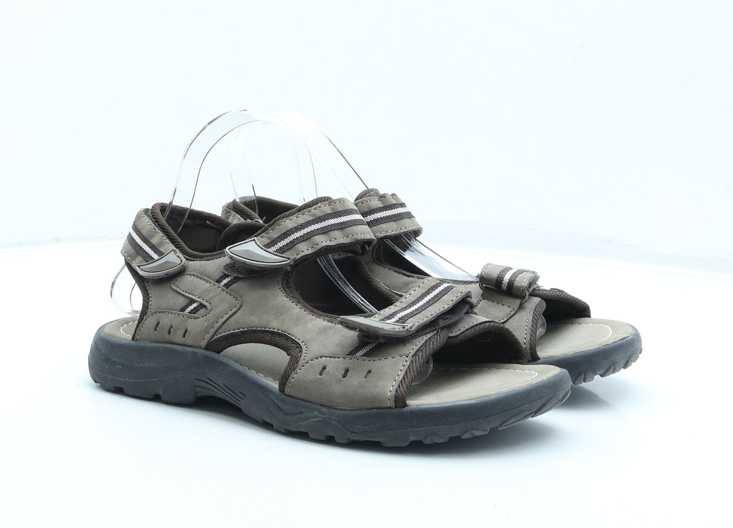 Redfish Mens Brown Synthetic Slip On Sandal UK 8 - Fisherman
