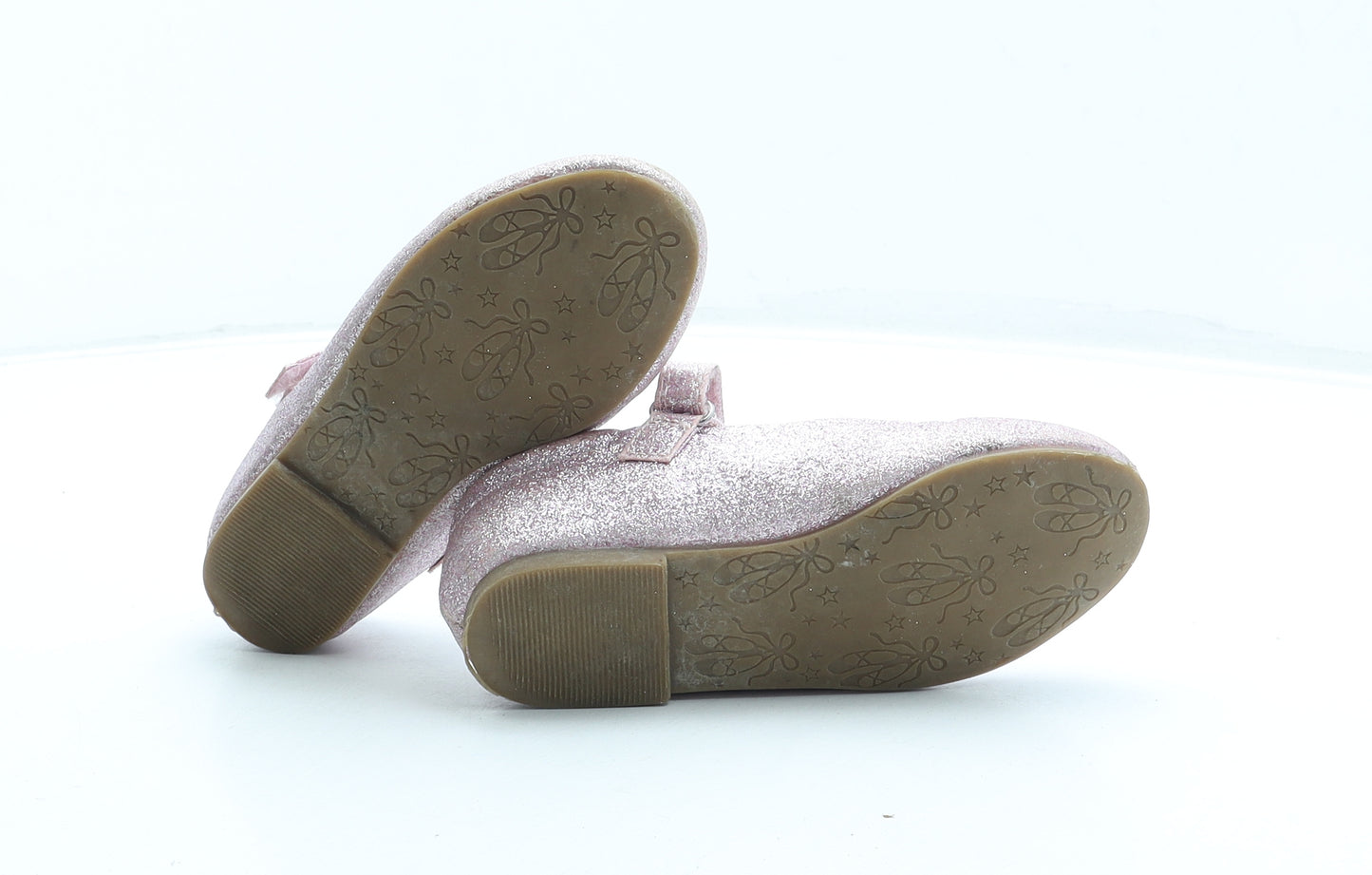 NEXT Girls Pink Synthetic Ballet Flat UK 10
