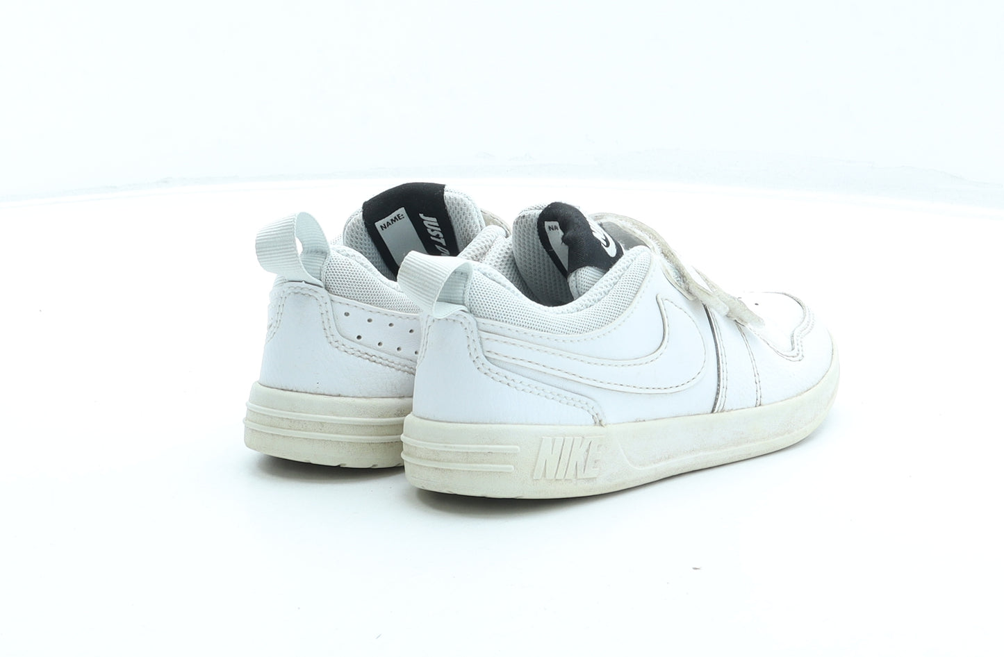 Nike Boys White Polyester Trainer UK 11