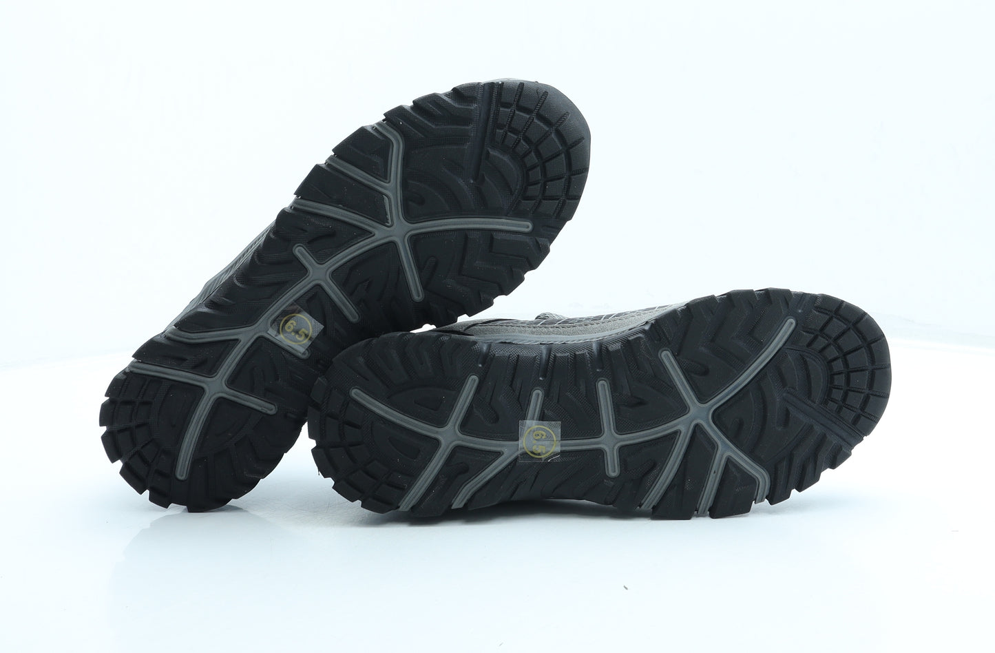 F&F Womens Grey Geometric Polyester Trainer UK 6.5