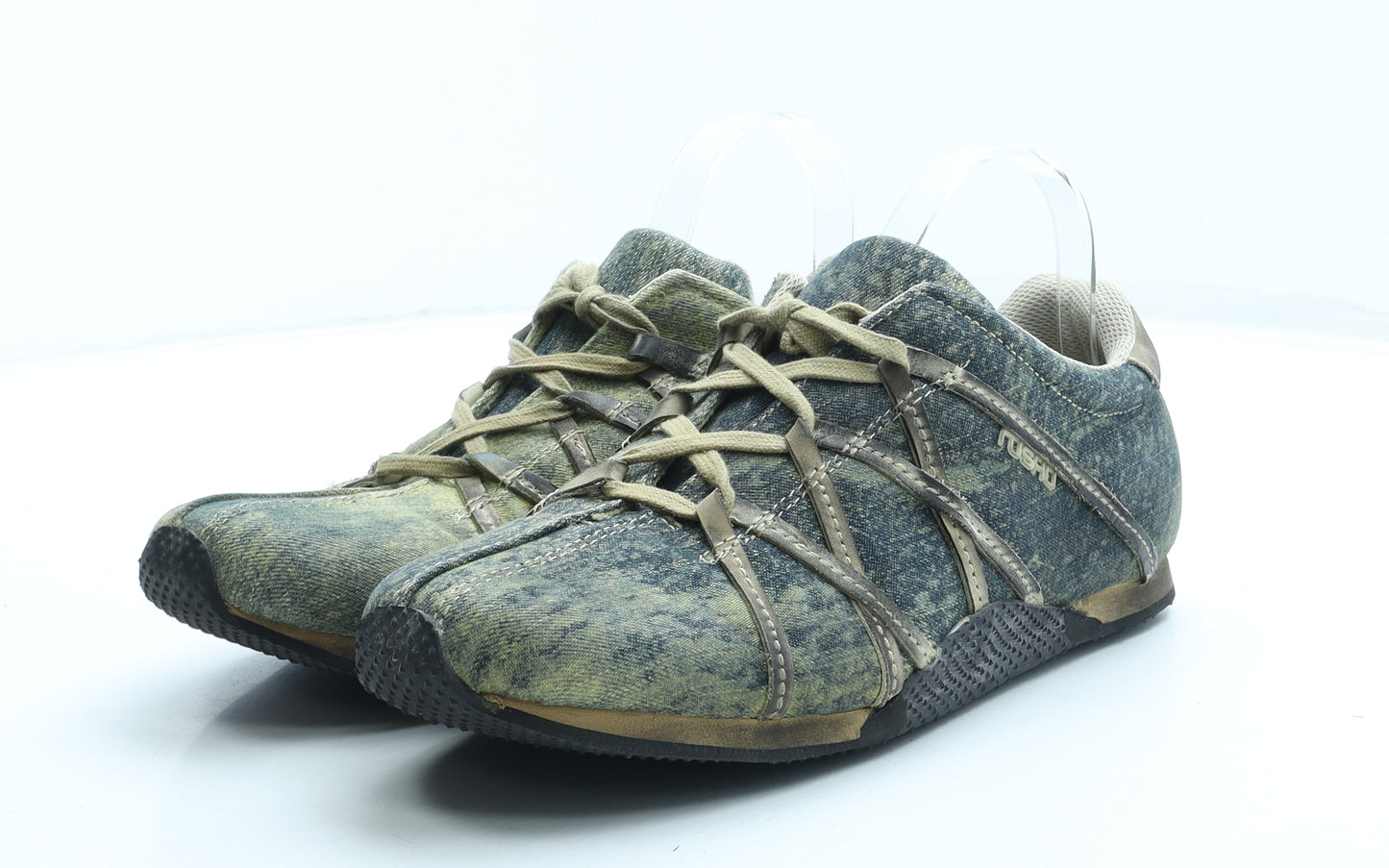 Nushu Mens Green Polyester Trainer UK 9