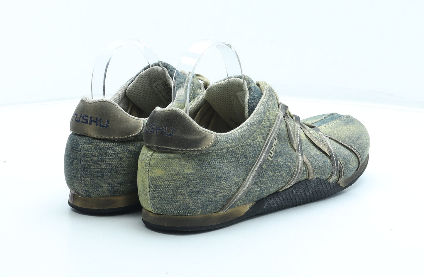 Nushu Mens Green Polyester Trainer UK 9